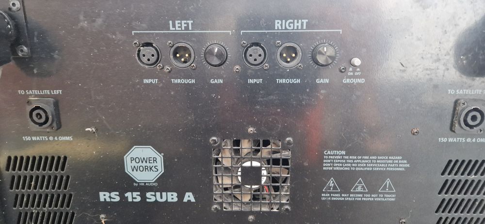 Colunas amplificadas HK