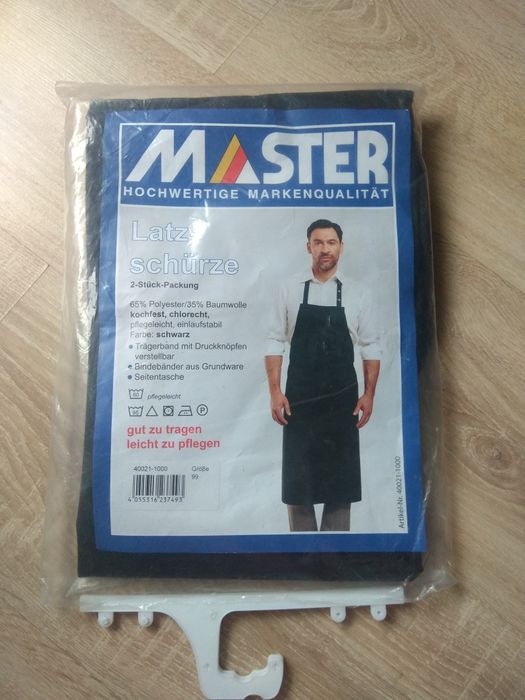 Master Profesjonalny kucharski fartuch dla Panów