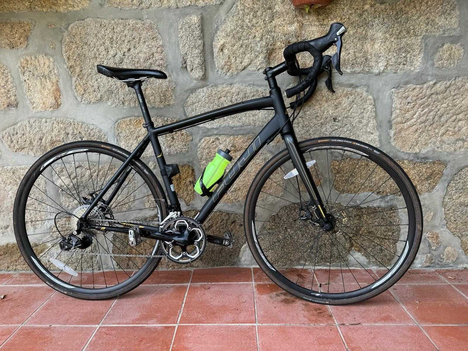 Bicicleta de Estrada | Fuji SPORTIF 1.3 Preta | de 2016 | Tam. M(54cm)
