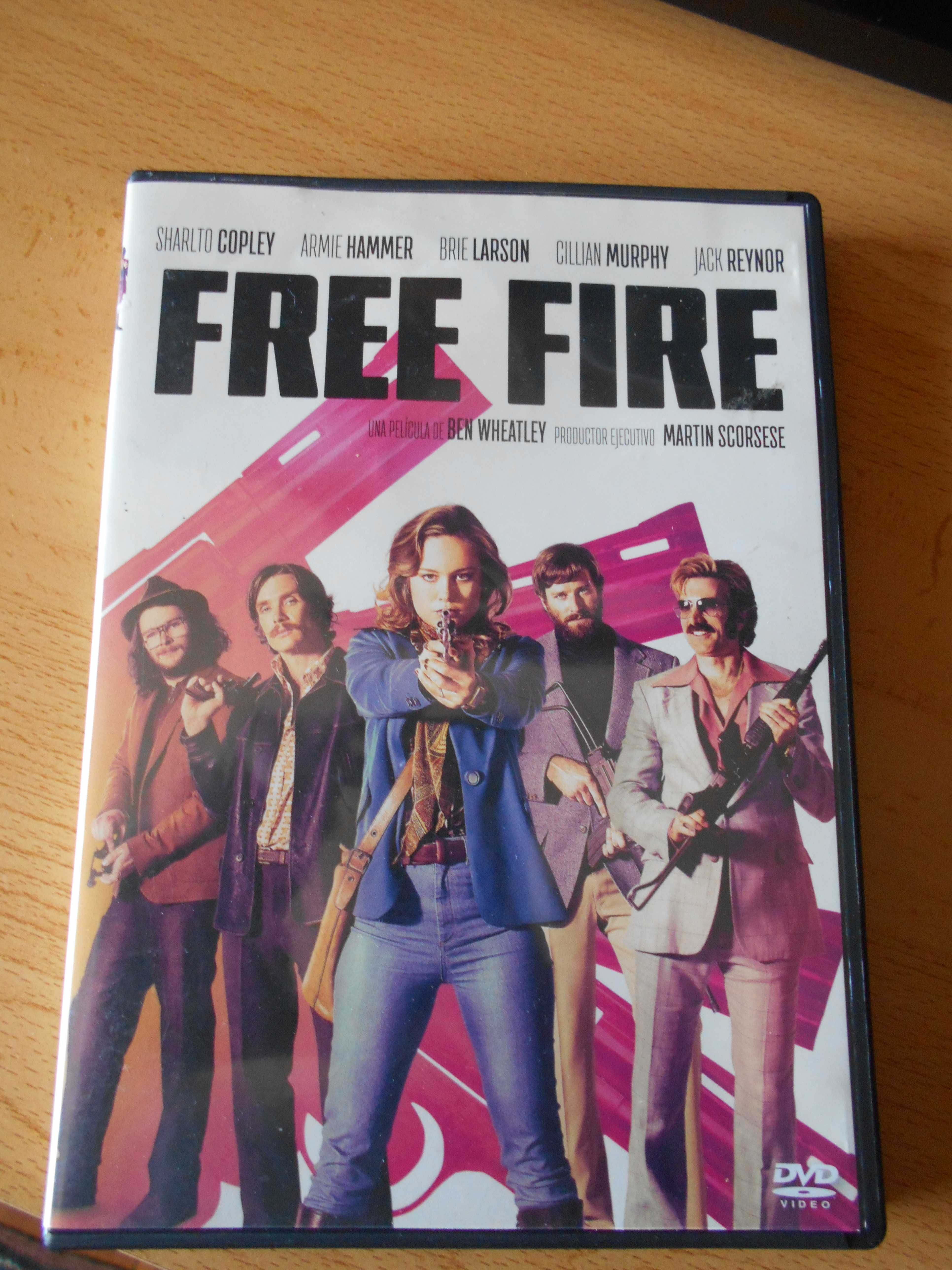 DVD Free Fire (Edição Espanha)