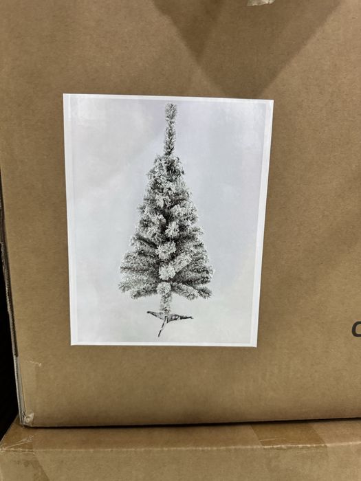 Arvore de Natal com Neve