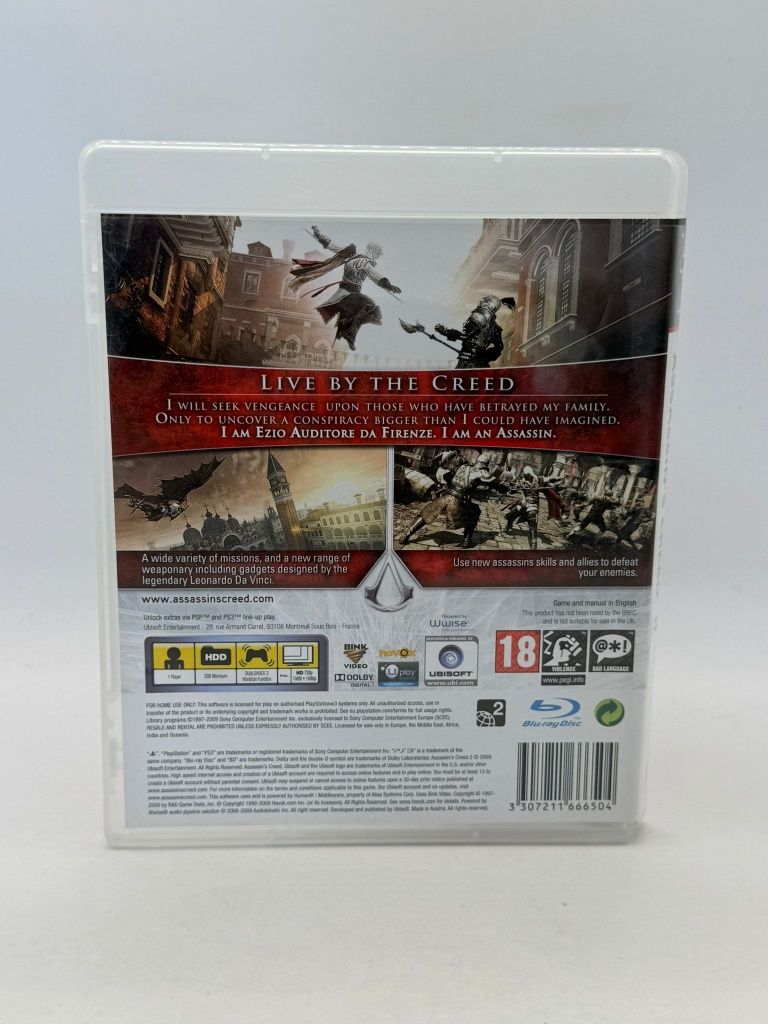 Assassins Creed II 3xA Ps3 nr 6105
