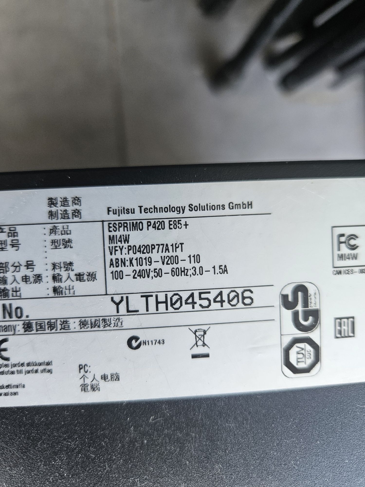 Pc FUJITSU - core i7 - 4770 3,4ghz 
8gb ram
1tb