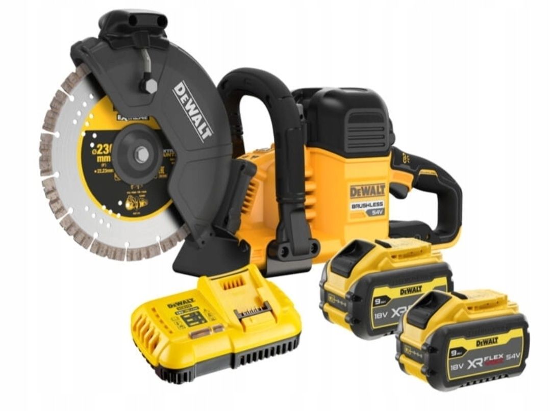 Dewalt 60v pila beton metal z bateriami