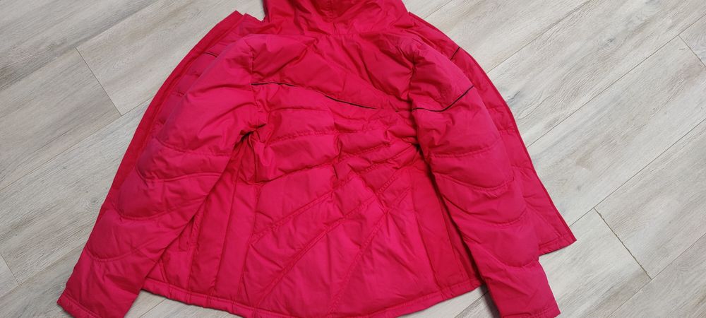 Пуховик Reebok розовый