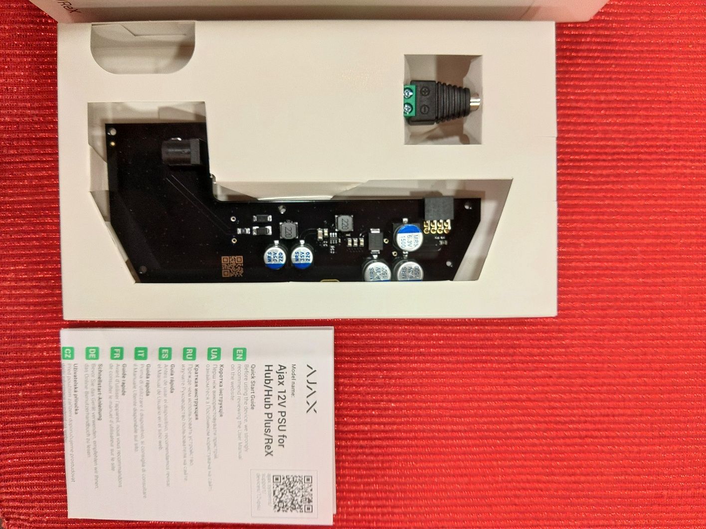 ajax 12 v psu плата блока живлення
