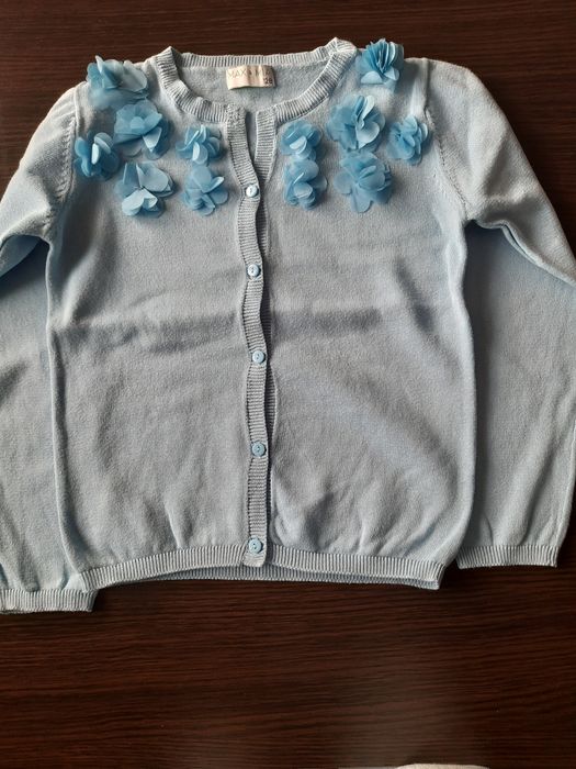 Sweterki rozpinane 122/128