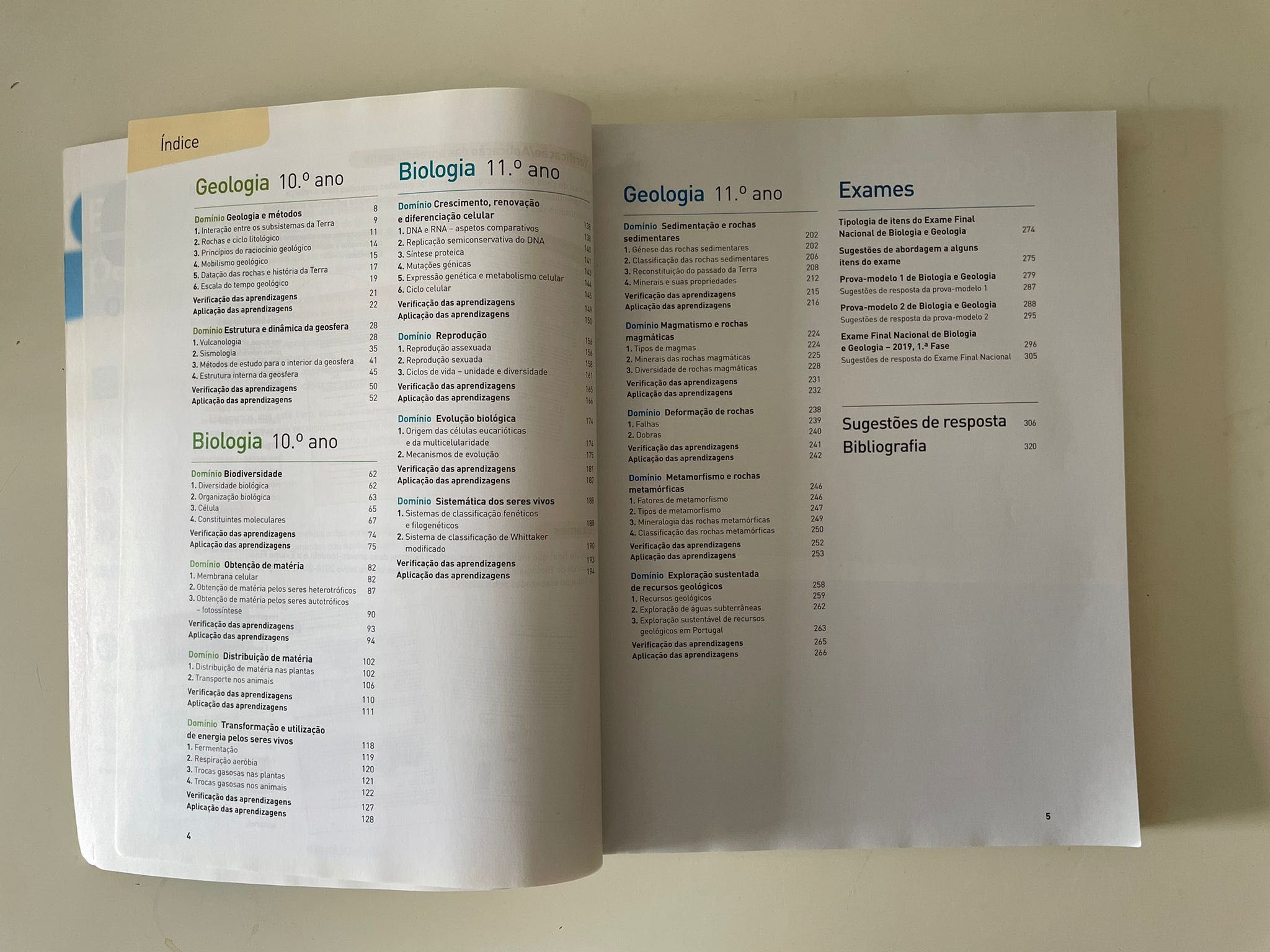 Livro De Preparação Para Exames De Biologia E Geologia 2020