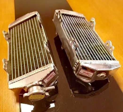 Radiadores  KTM 400, 450, 525 SX/MXC/EXC de 2003 a 2007 Alumínio