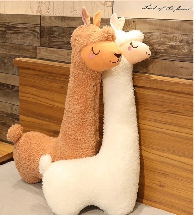 Альпака 75 100 см іграшка подушка м'яка игрушка мягкая батон ельпа
