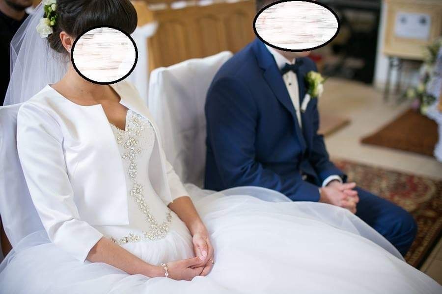 Suknia ślubna ksieżniczka