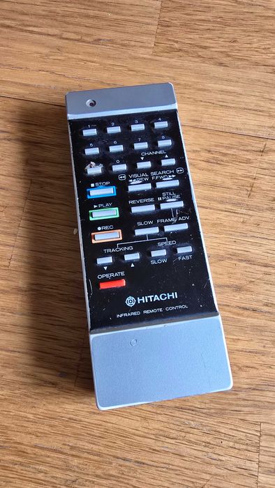 Raro Gravador de Vídeo Portátil Hitachi VT-7E (Vintage / Coleção)