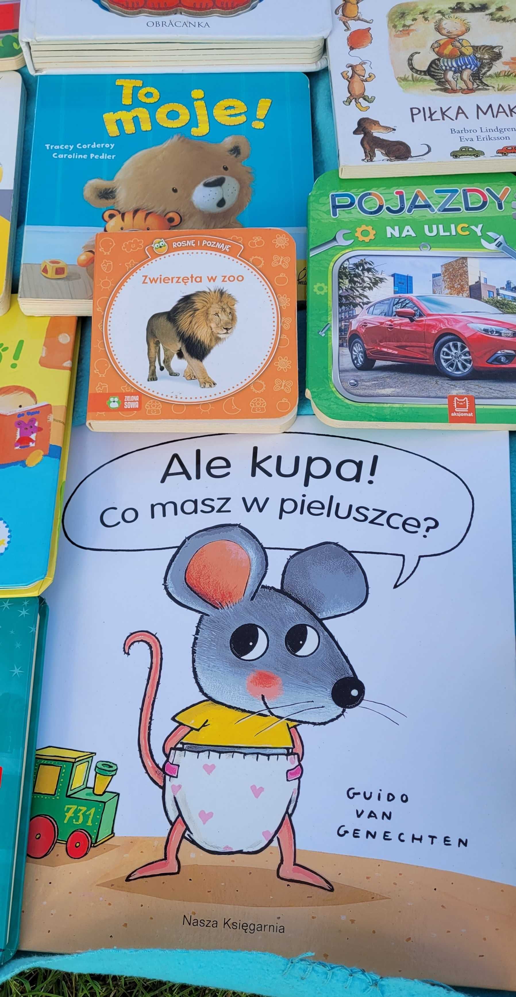 Zestaw książek dla malucha 1-3 latka + puzzle.