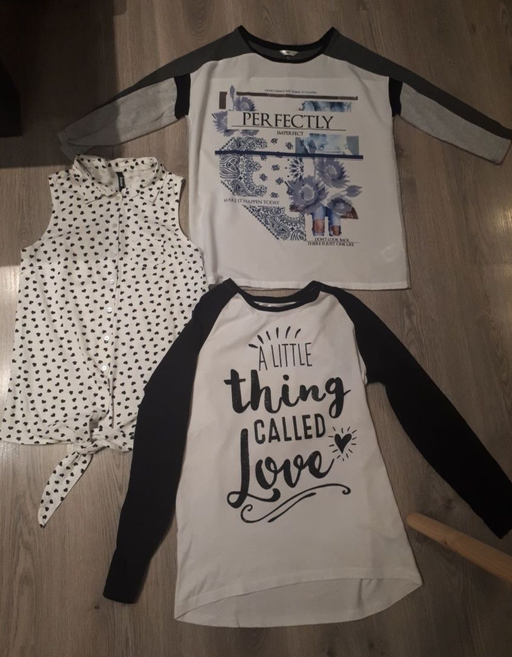 koszula bluzki sweter bluzy rozmiar XS 9 sztuk