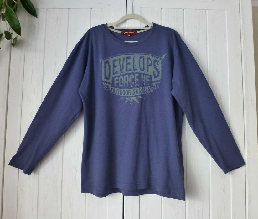 New Edis Sport męski longsleeve koszulka T-shirt M L