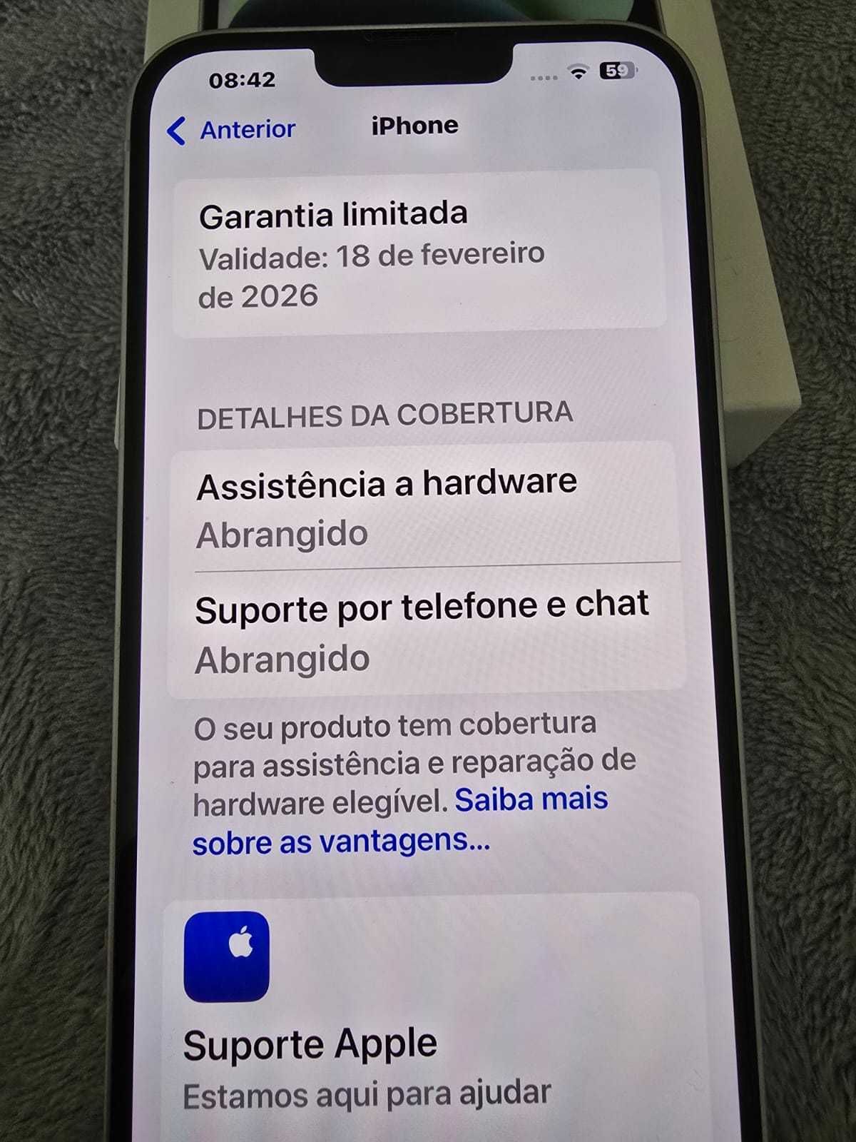 Iphome 14 PLus 128 GB Muito Novo