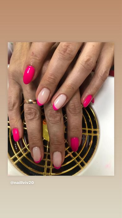 Гель лак, нарощення