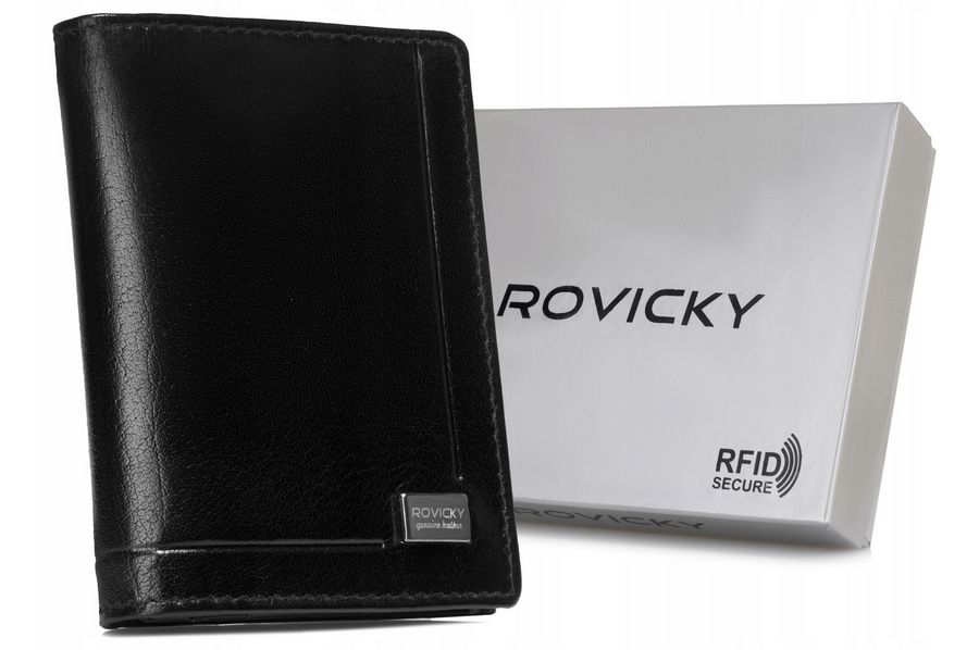 etui na karty i dokumenty ze skóry naturalnej - rovicky
