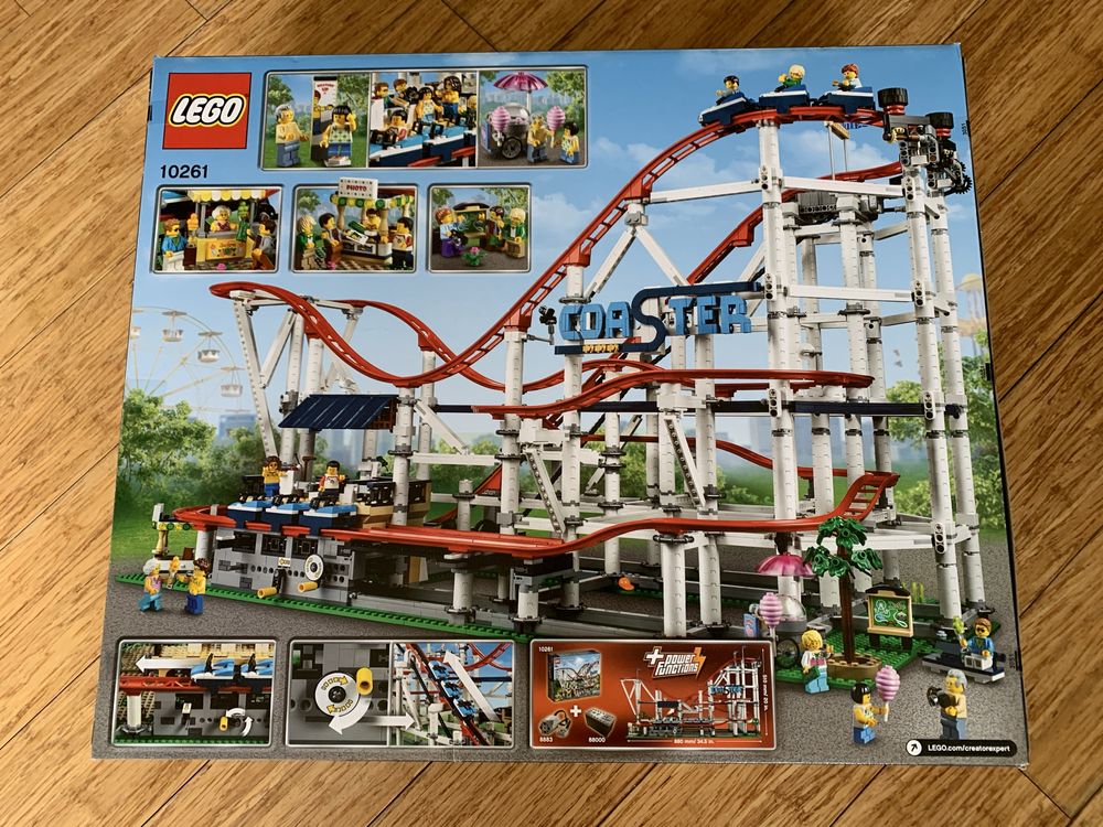 10261 Lego kolejka górska