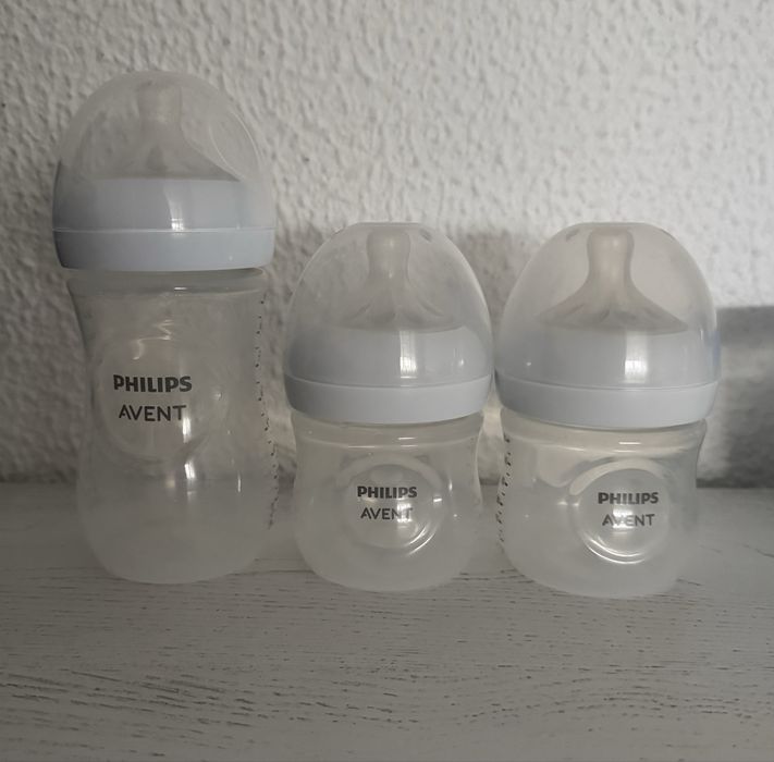 3 biberões Philips Avent