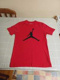 Jordan Nike koszulka. Czerwona. Rozmiar S