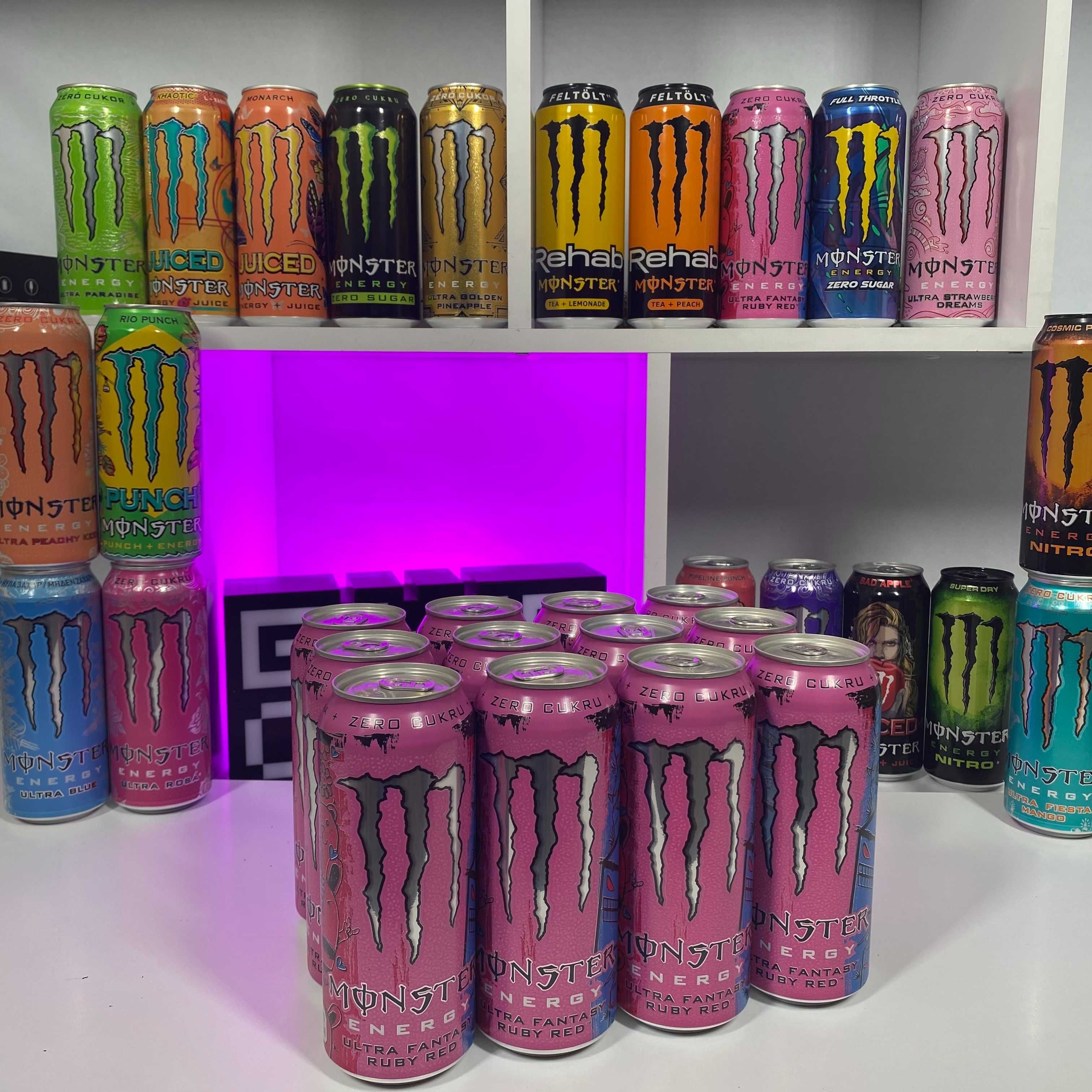 Напій енергетичний Monster Energy ексклюзив Гуртомх12 Енергетик Монстр
