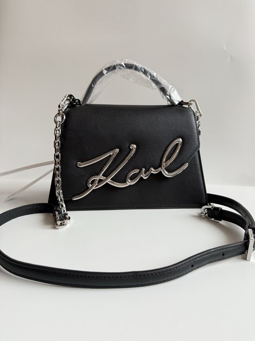 Сумка Karl Lagerfeld шкіряна