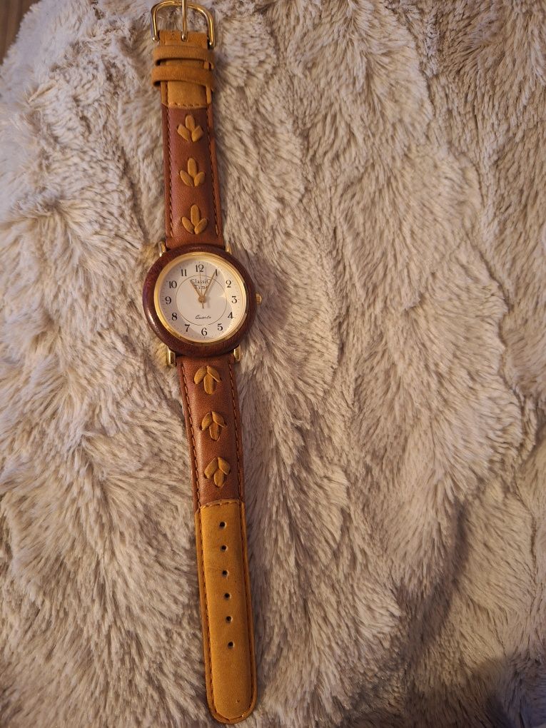 Zegarek damski ClassiC Time Quartz toffi Vintage