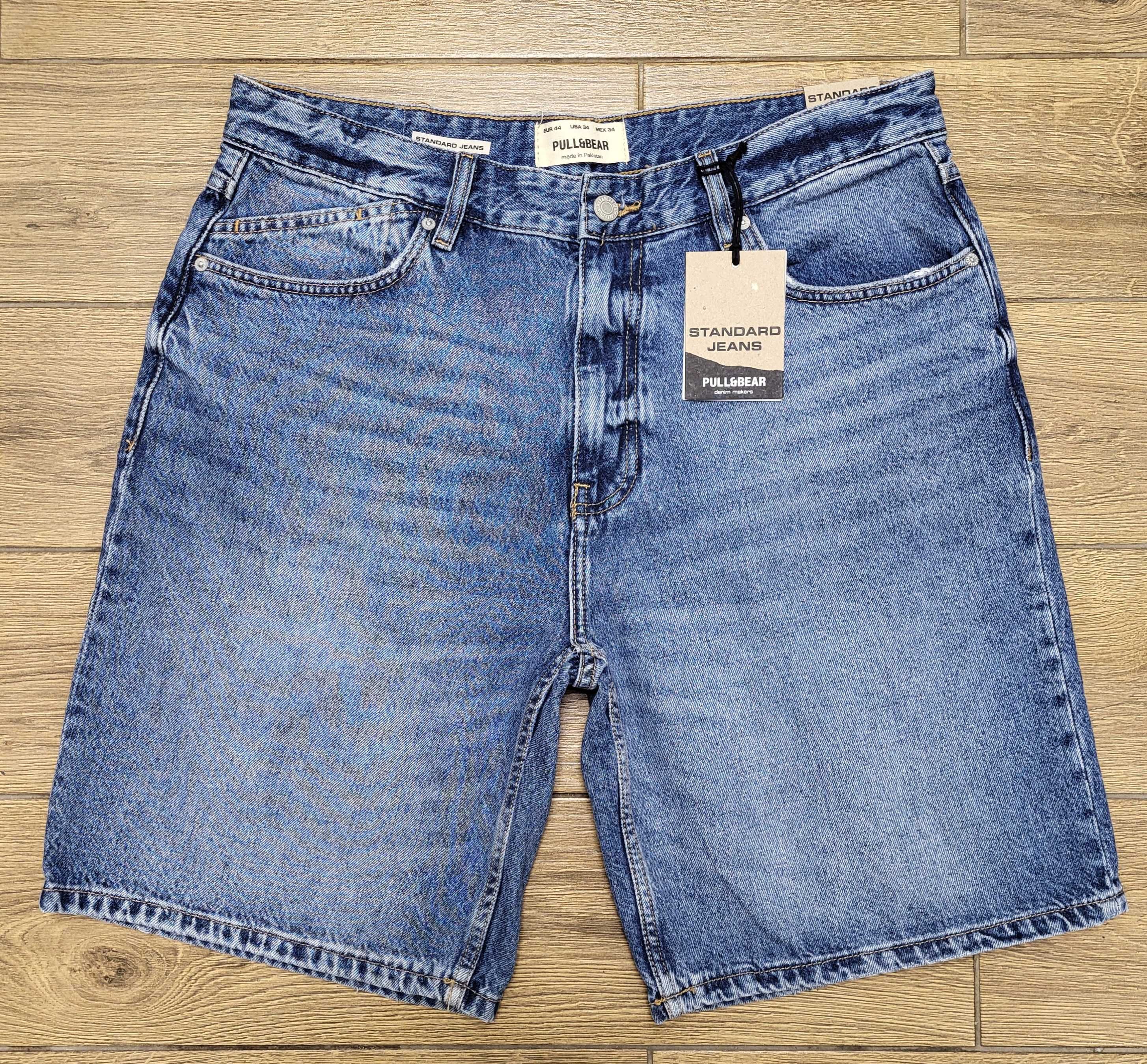Чоловічі джинсові шорти стандартного крою Pull&Bear - 44