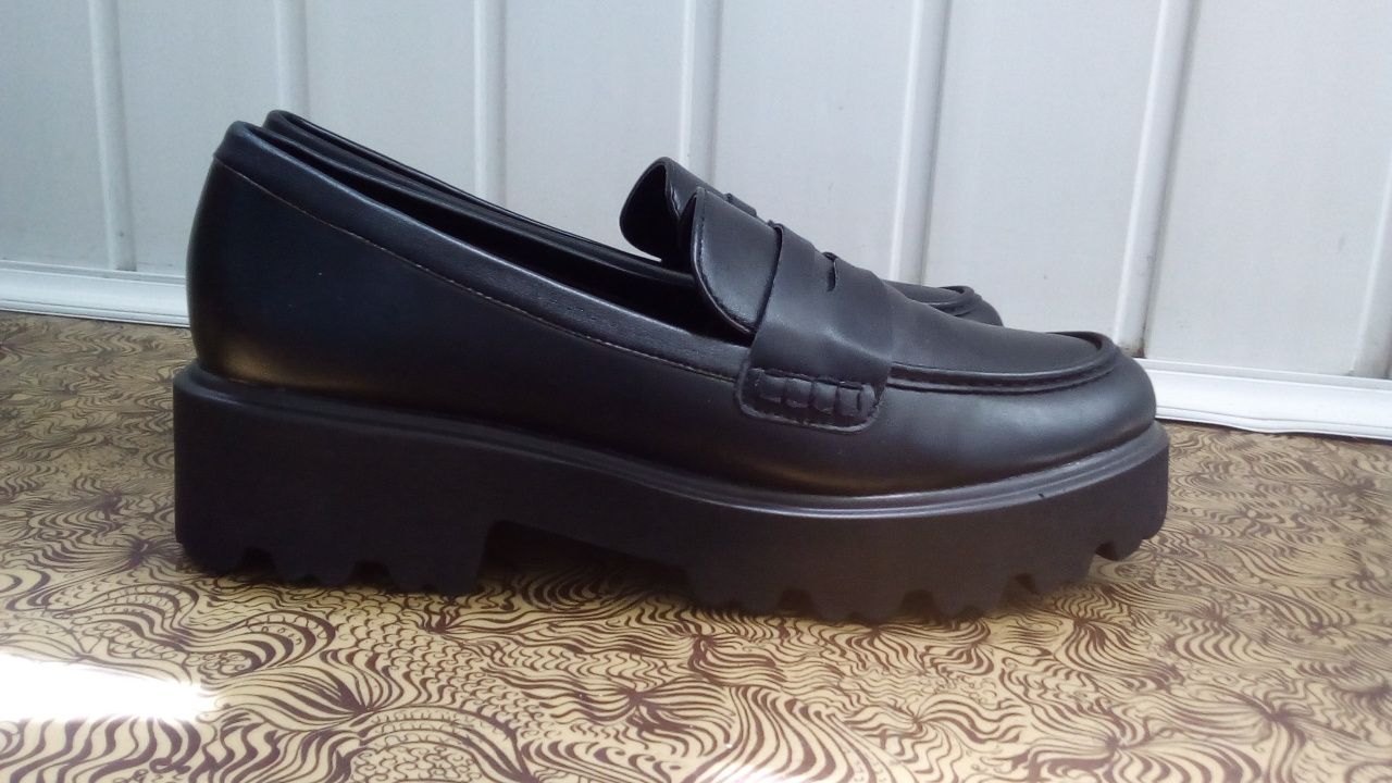 Жіночі шкіряні мокасини Ideal Shoes р40, мокасины, лоферы, натур шкіра