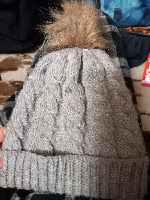Czapka dziecięca zimowa na polarze rozm.52/54