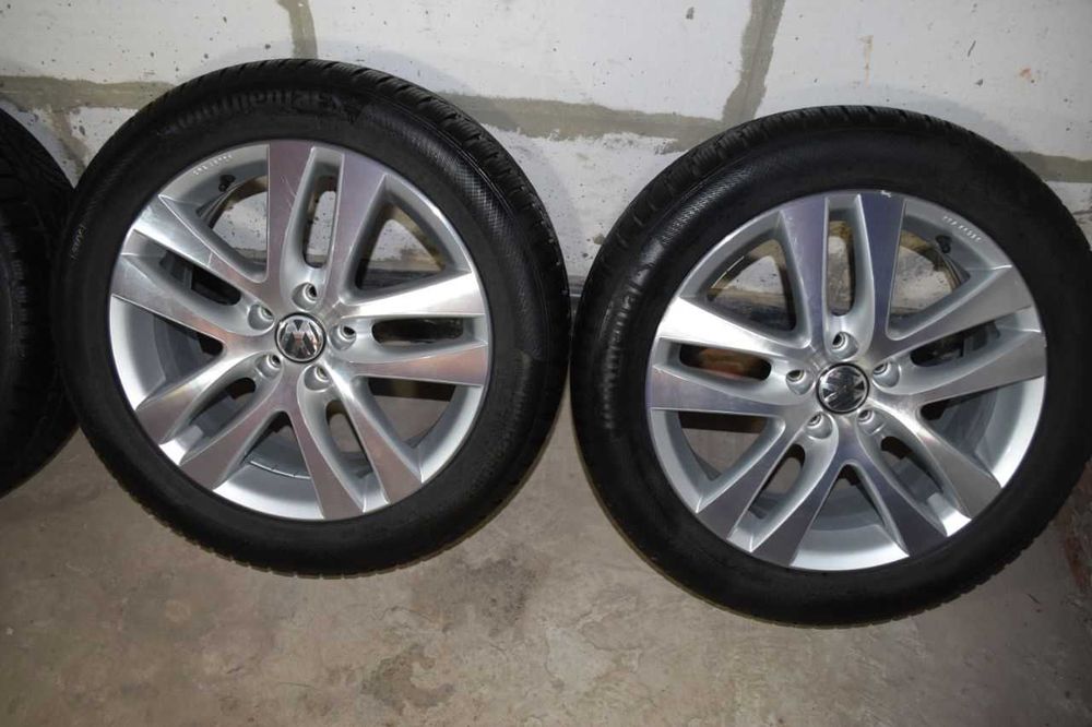 Комплект Зима Колеса 4шт 18" VW 5N0601025H Continental 235/50 R18H 97H