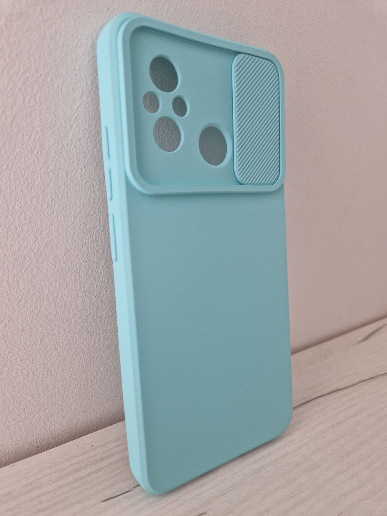 Camshield Soft do Xiaomi Redmi 12C/11A Miętowy