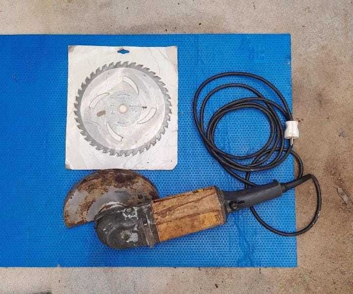 Rebarbadora de disco casals + disco de corte 40 255mm