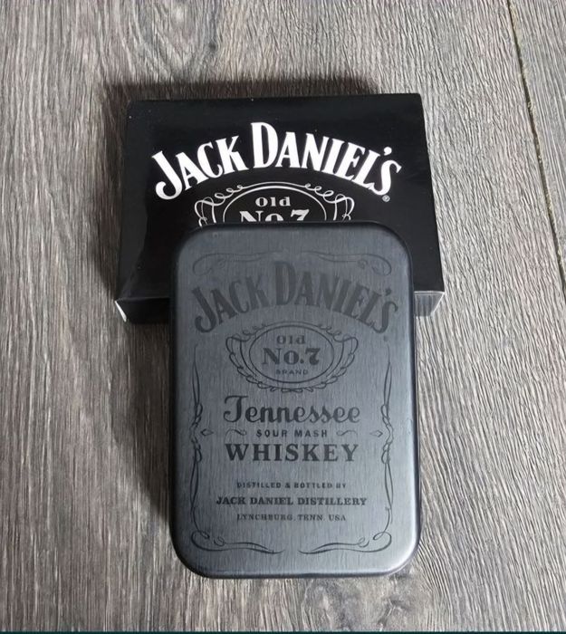 Karty Talia karty Jack Daniels Daniel's Metalowe eleganckie etui. NOWE