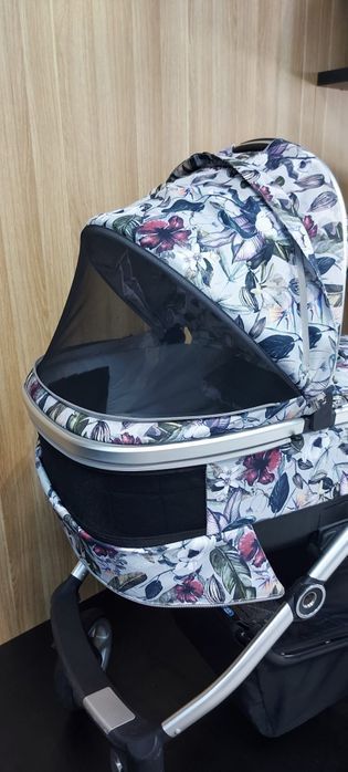 Espiro Next Flowers LIMITOWANY piękna tapicerka - wózek dziecięcy