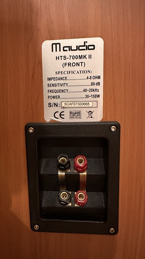 Zestaw głośników M Audio HTS-700 MK II 5.0