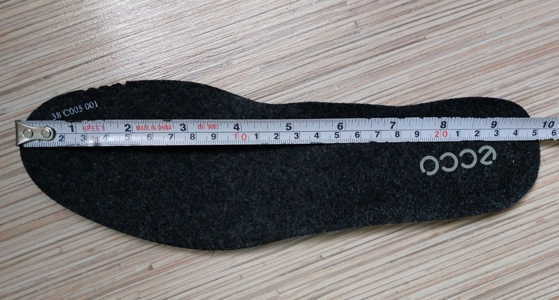 Чобітки чоботи весна/осінь Ecco оригінал, 38...39 р. Шкіра, Goretex