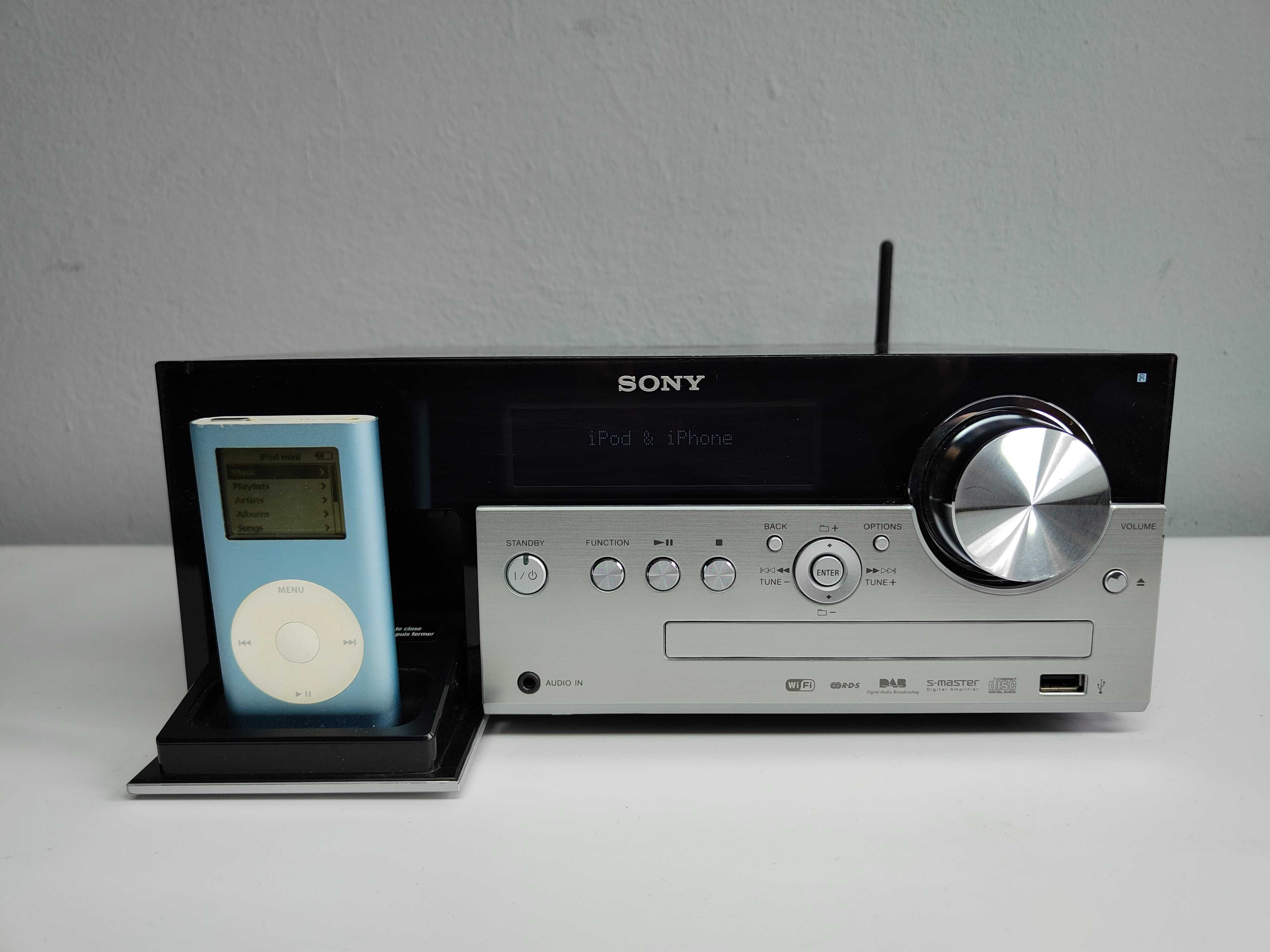 Amplituner z USB, MP3, SONY CMT-MX750Ni Micro Hi-Fi Component System