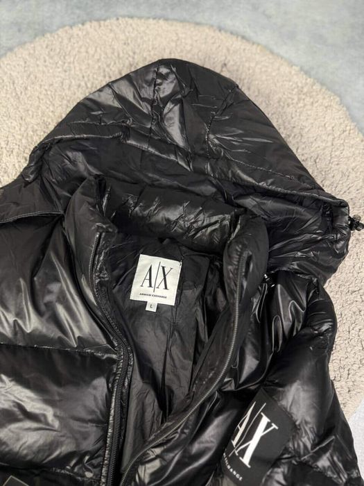 Пуховик Armani Exchange розміри л та хл маломірять