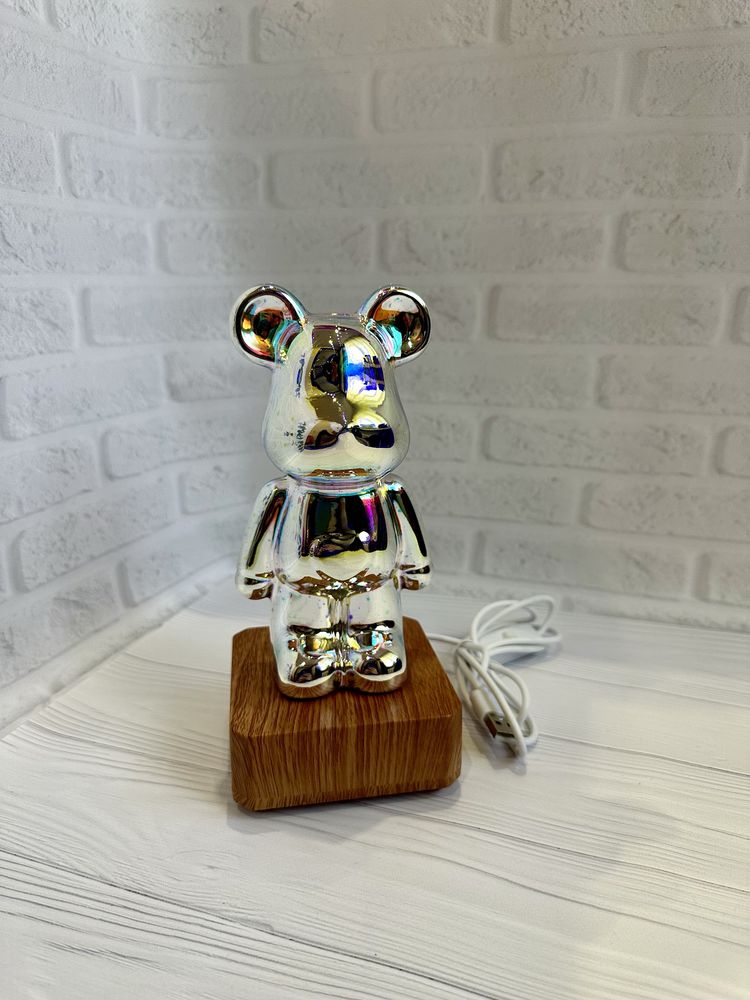 Ночник BearBrick Мишка/3D светильник/Led лампа/USB