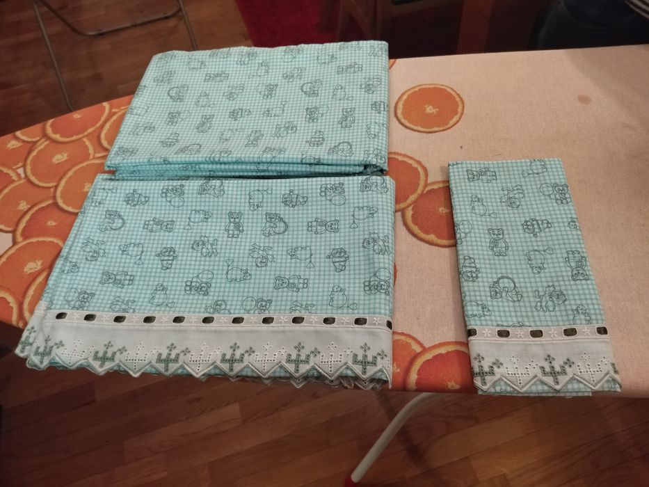 Jogos Lençóis Cama Bebé Novos