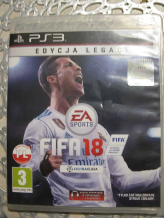 FIFA 18 na konsolę PS3