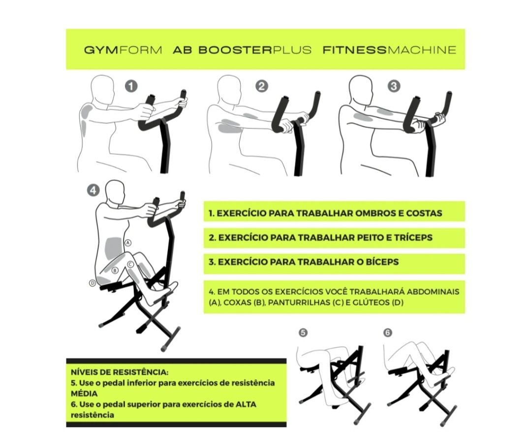 Maquina AB Booster plus