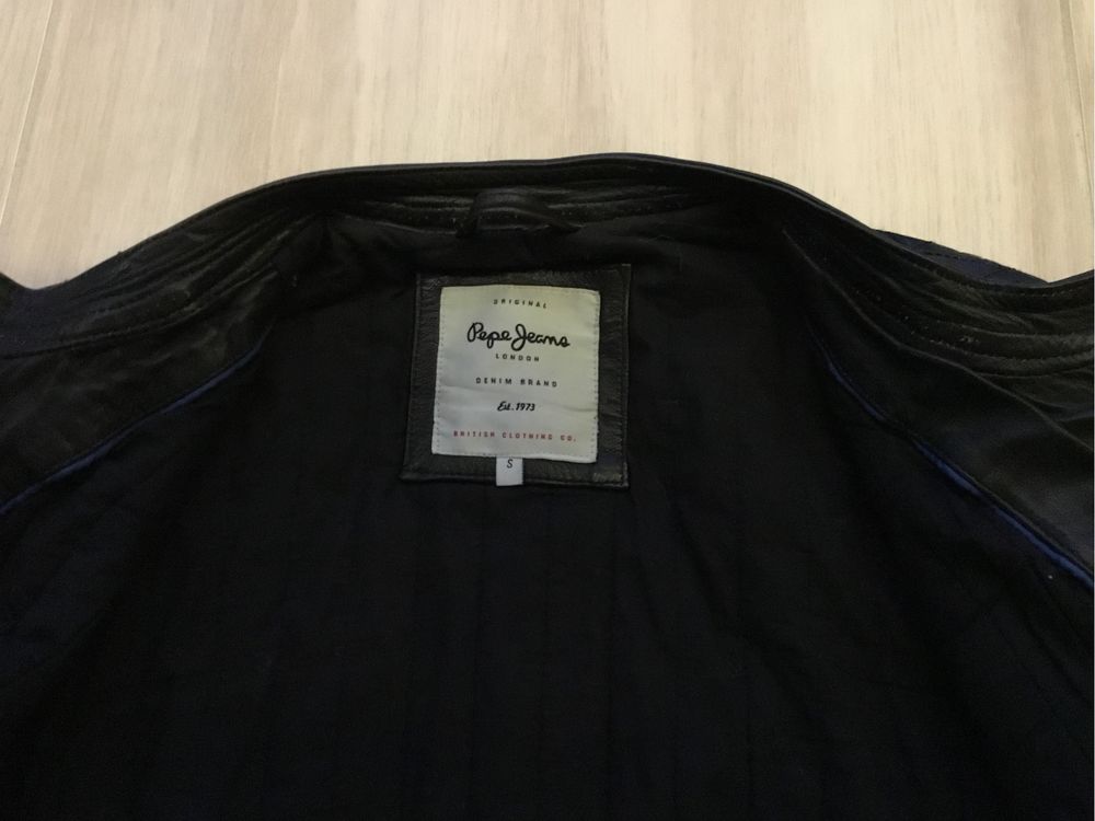 Kurtka ze skóry Pepe Jeans S