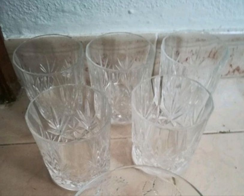 Conjunto de copos em vidro