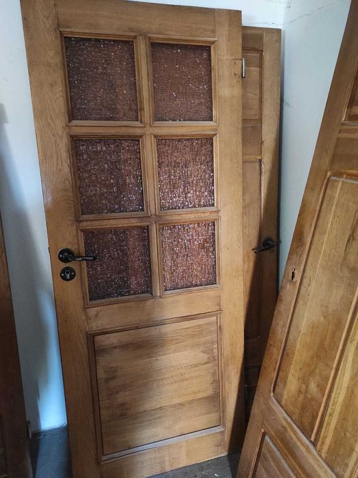 Drzwi drewniane dębowe