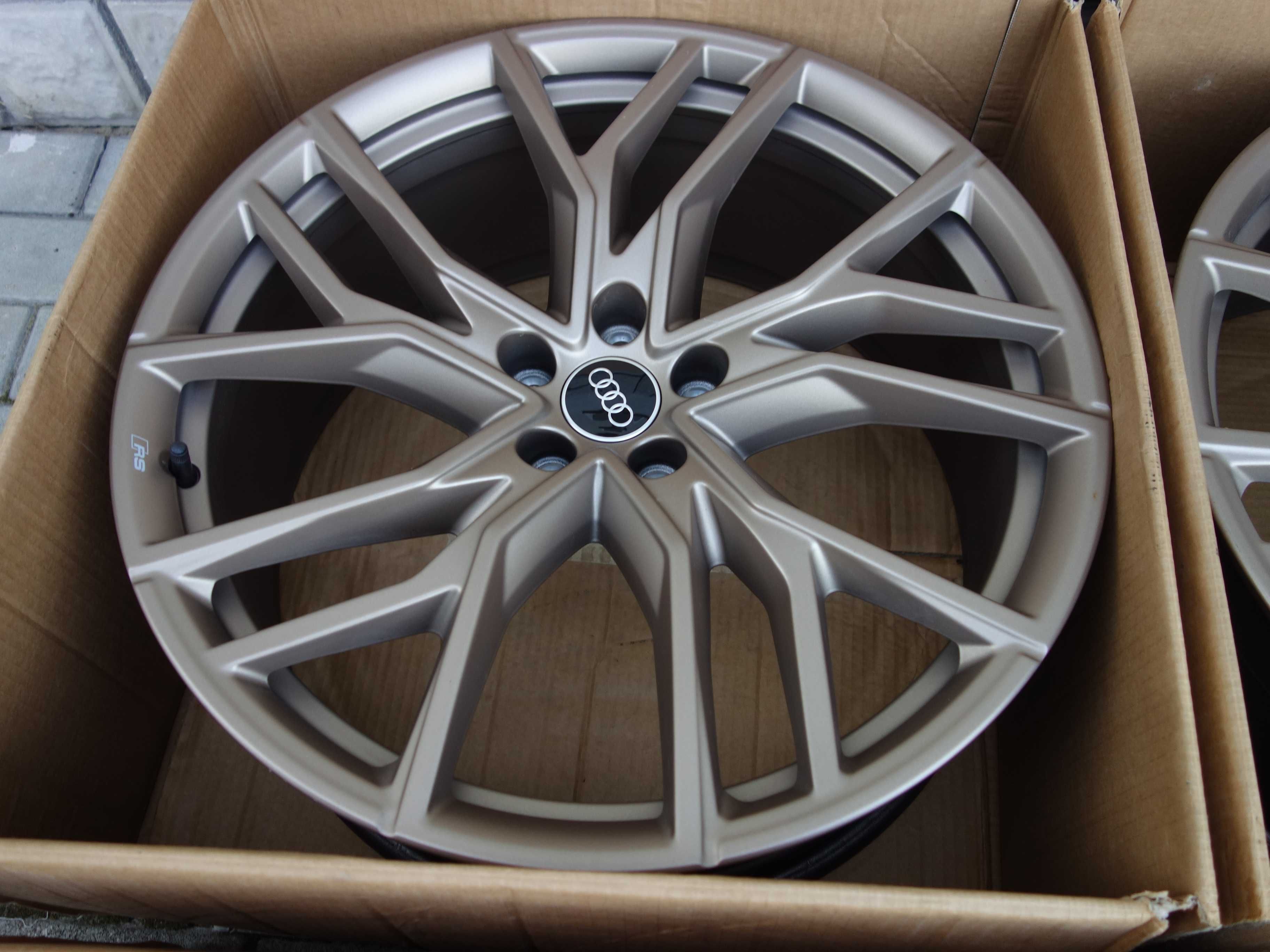 Felgi AUDI RSQ3 SQ3 Q3 SQ5 Q4 A6 A7 A8 S7 S8 D5 21'' Rs Złoty mat