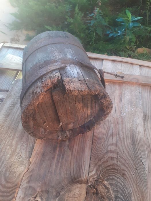 Stara maselnica drewniana zabytek