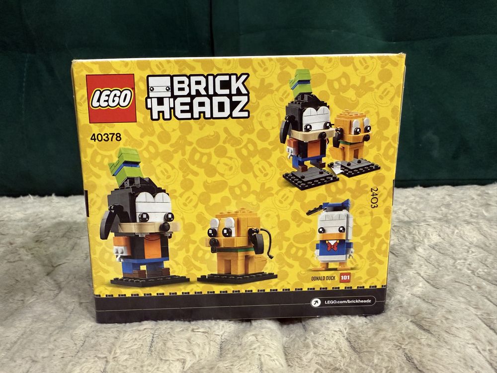 Lego Brickheadz 40378 Goofy i Pluto